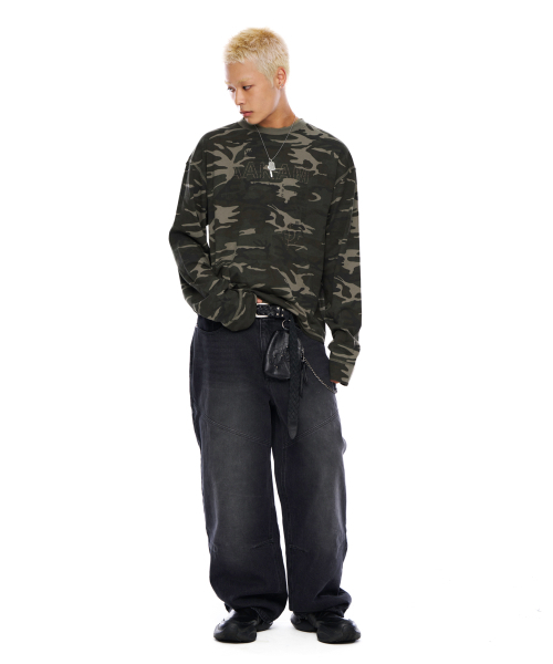 AAKAM(アーカム)の「Typography Long Sleeve (Camo)(Tシャツ/カットソー・レディース・その他・1/2)」の10枚目の写真