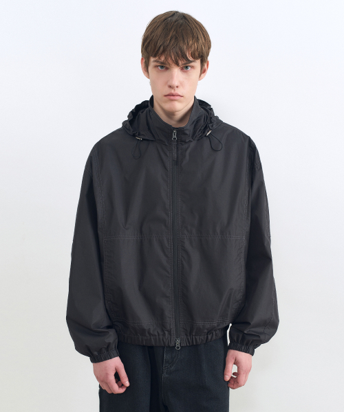 チンツマルチジッパーブルゾン BLACK