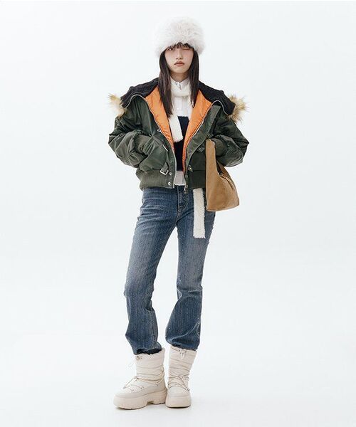 Midnight Move（ミッドナイトムーブ）の「cubic bt pants [blue]（デニムパンツ・レディース・その他・SMALL/MEDIUM）」の7枚目の写真