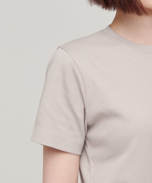 MUSINSA STANDARD WOMAN（ムシンサスタンダードウーマン）の「ウィメンズベーシッククルーネックTシャツ[マッシュルーム]（Tシャツ/カットソー・レディース・その他・SMALL/MEDIUM/LARGE/X-SMALL）」の5枚目の写真