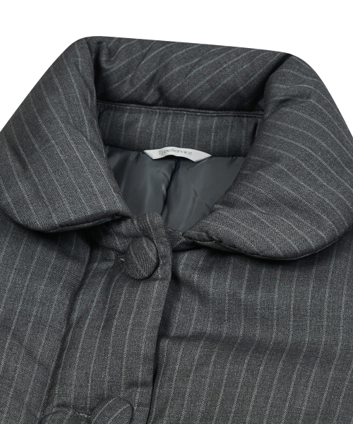 TYPESERVICE（タイプサービス）の「Chubby Puffer Jacket [Gray]（ダウンジャケット/コート・レディース・その他・FREE）」の4枚目の写真