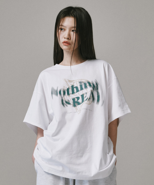 Verdnt（バーダント）の「ナッツ半袖Tシャツ[ホワイト]（Tシャツ/カットソー・レディース・ホワイト・SMALL/MEDIUM/LARGE/X-SMALL）」の6枚目の写真