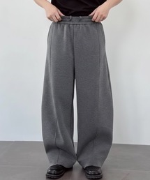 バレルレッグシルエットスウェットパンツ