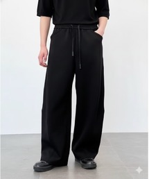 バレルレッグシルエットスウェットパンツ