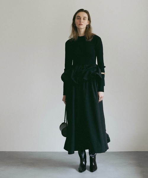 COMBINATION KNIT ONE PIECE（ワンピース）｜MANOF（マノフ）の