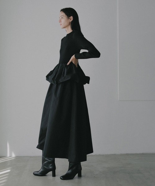 COMBINATION KNIT ONE PIECE（ワンピース）｜MANOF（マノフ）の