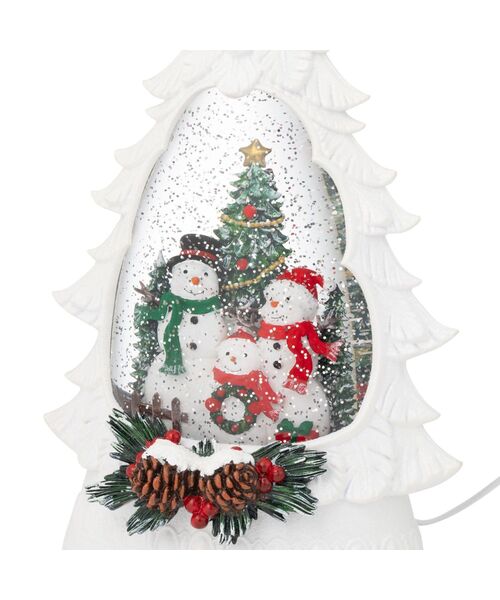 クリスマス　Xmas　テレビ型　スノードーム　スノーマン　【匿名配送】 セール】スノードーム ツリー スノーマン XL（インテリア雑貨