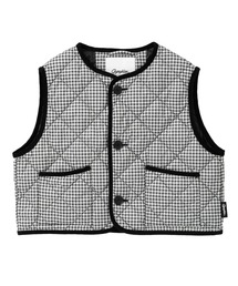 LOGEMENT DE CLAIRE（ロジュモンドクレール）の「【Gymphlex/ジムフレックス】QUILT DOWN SHORT VEST（ダウンベスト）」