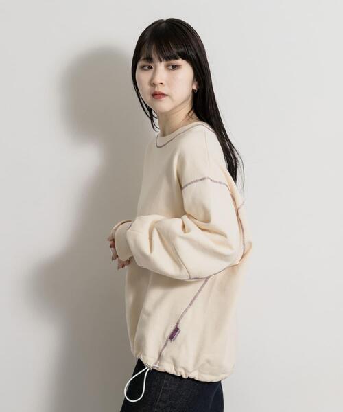 THE GOODLAND MARKET(ザグッドランドマーケット)の「ザ グッドランド マーケット ORGANIC THE GOOD SWEAT(スウェット・メンズ・アイボリー/グレー/ブルー・MEDIUM/LARGE/X-LARGE/SMALL)」の15枚目の写真