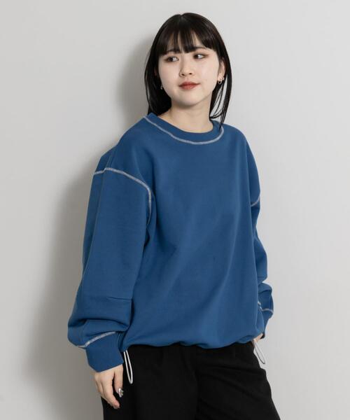 THE GOODLAND MARKET(ザグッドランドマーケット)の「ザ グッドランド マーケット ORGANIC THE GOOD SWEAT(スウェット・メンズ・アイボリー/グレー/ブルー・MEDIUM/LARGE/X-LARGE/SMALL)」の20枚目の写真