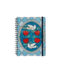 Rollbahn（ロルバーン）の「ロルバーン ポケット付メモ ステンドグラス L（手帳/メモ帳）」