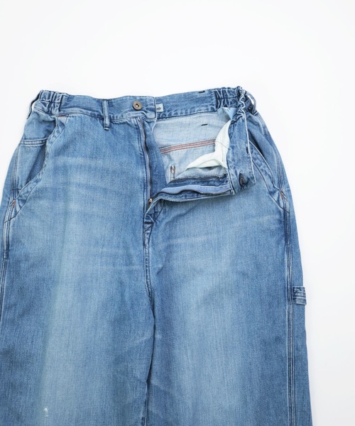 Brocante（ブロカント）の「[Brocante / ブロカント] 10oz甘織デニム デフォルメパントルパンツ（デニムパンツ・レディース・インディゴブルー・2/1）」の22枚目の写真