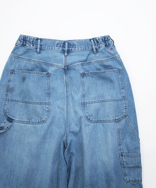 Brocante / ブロカント] 10oz甘織デニム デフォルメパントルパンツ