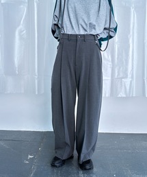 Nora Lily（ノラリリー）の「【Nora Lily】Cocoon Wide Line Suspenders Pants（スラックス）」