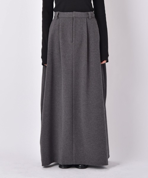 AKTE(アクテ)の「タックバレルスカート(スカート・レディース・チャコールグレー/モカ・1/2/2T)」の20枚目の写真