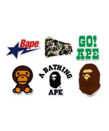 A BATHING APE（アベイシングエイプ）の「BAPE STA STICKERS SET M