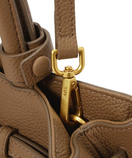 tov(トーヴ)の「TOV(トーヴ) MIMI TOTE S(トートバッグ・レディース・ブラック/ベビーピンク/ブラウン・F)」の12枚目の写真