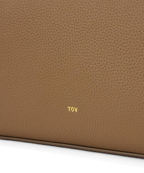 tov(トーヴ)の「TOV(トーヴ) MIMI TOTE S(トートバッグ・レディース・ブラック/ベビーピンク/ブラウン・F)」の15枚目の写真