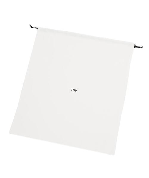 tov(トーヴ)の「TOV(トーヴ) MIMI TOTE S(トートバッグ・レディース・ブラック/ベビーピンク/ブラウン・F)」の20枚目の写真