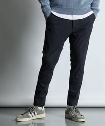 The DUFFER of ST.GEORGE（ザダファーオブセントジョージ）の「『WONDER SHAPE』BRUSHED COMFORT:360°全方向高伸縮 『ワンダーシェイプ』 微起毛 テーパードスキニーパンツ（スラックス）」