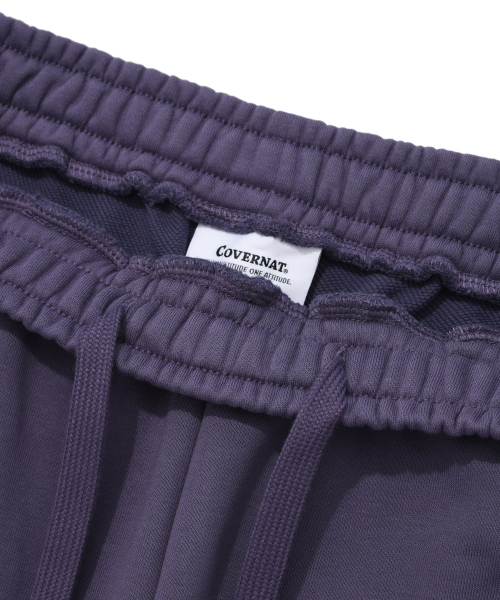 COVERNAT(カバーナット)の「ワンタックセミワイドフィットスウェットパンツパープル(スウェットパンツ・レディース・その他・X-SMALL/SMALL/MEDIUM/LARGE/X-LARGE)」の3枚目の写真