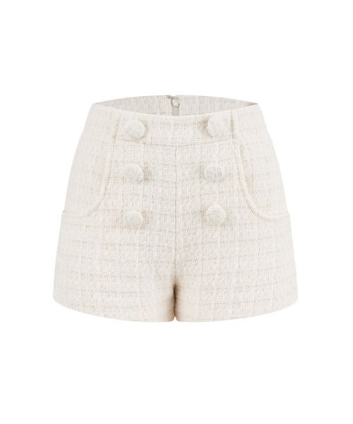 パンツ ANDWANG Twinkle Tweed Shorts Twinkle Tweed Shorts（その他パンツ）｜andwang（アンドワン）の