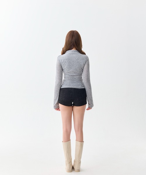 Twinkle Tweed Shorts（その他パンツ）｜andwang（アンドワン）の