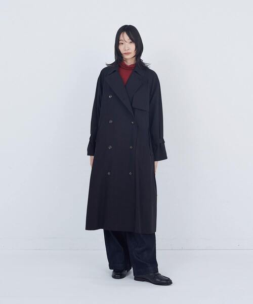 ADIEU TRISTESSE（アデュートリステス）の「ライナー付きトレンチコート（トレンチコート・レディース・ブラック/ベージュ・38）」の21枚目の写真