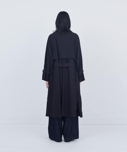 ADIEU TRISTESSE（アデュートリステス）の「ライナー付きトレンチコート（トレンチコート・レディース・ブラック/ベージュ・38）」の18枚目の写真