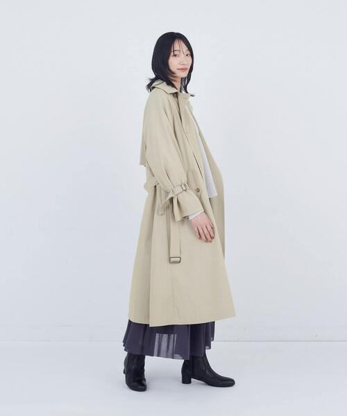 ADIEU TRISTESSE（アデュートリステス）の「ライナー付きトレンチコート（トレンチコート・レディース・ブラック/ベージュ・38）」の16枚目の写真