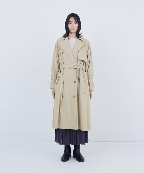 ADIEU TRISTESSE（アデュートリステス）の「ライナー付きトレンチコート（トレンチコート・レディース・ブラック/ベージュ・38）」の12枚目の写真