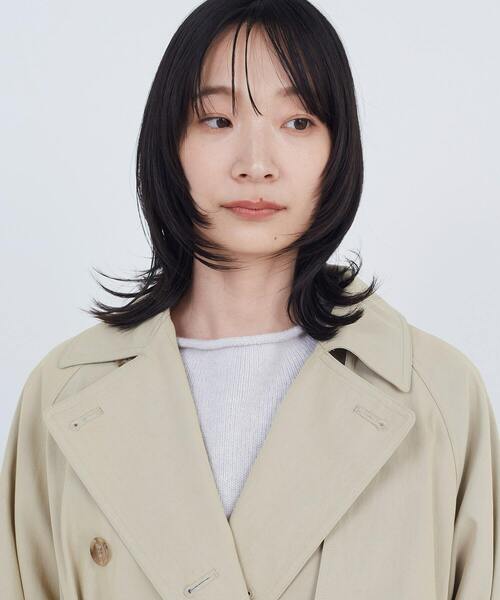 ADIEU TRISTESSE（アデュートリステス）の「ライナー付きトレンチコート（トレンチコート・レディース・ブラック/ベージュ・38）」の9枚目の写真
