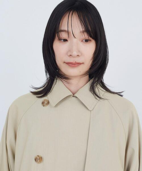 ADIEU TRISTESSE（アデュートリステス）の「ライナー付きトレンチコート（トレンチコート・レディース・ブラック/ベージュ・38）」の8枚目の写真