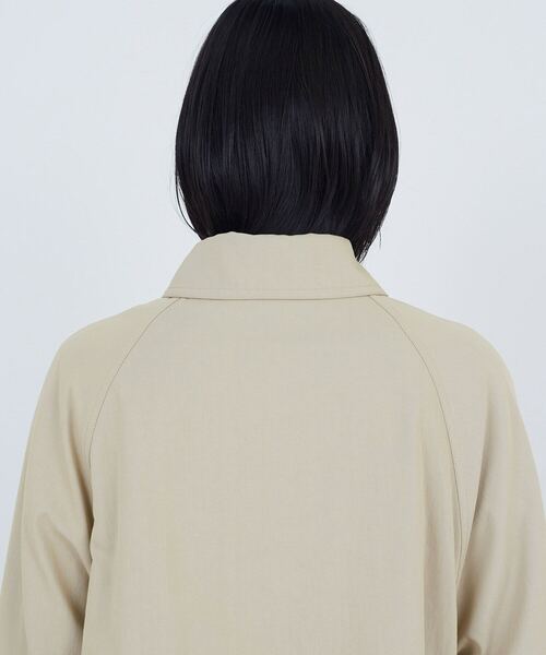 ADIEU TRISTESSE（アデュートリステス）の「ライナー付きトレンチコート（トレンチコート・レディース・ブラック/ベージュ・38）」の7枚目の写真