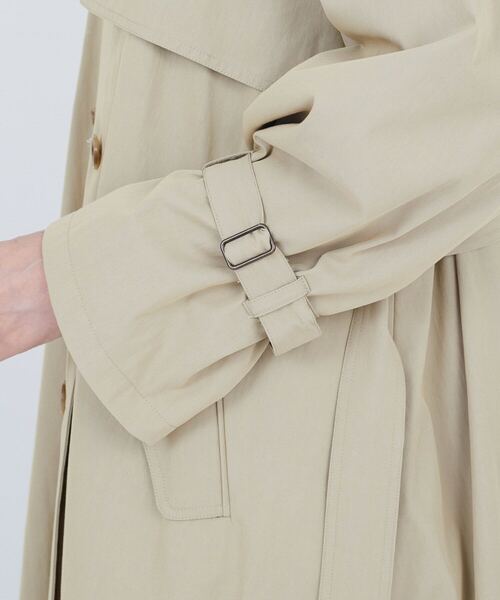 ADIEU TRISTESSE（アデュートリステス）の「ライナー付きトレンチコート（トレンチコート・レディース・ブラック/ベージュ・38）」の6枚目の写真