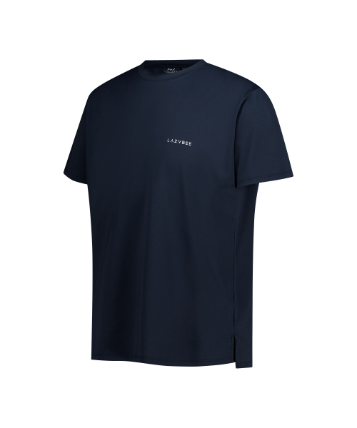 LAZYBEE(レイジービー)の「エアロタッチスタンダードフィットショート半袖W Tシャツ上着スリーブダークネイビー(Tシャツ/カットソー・レディース・その他・MEDIUM/LARGE/X-LARGE/XX-LARGE/SMALL)」の4枚目の写真