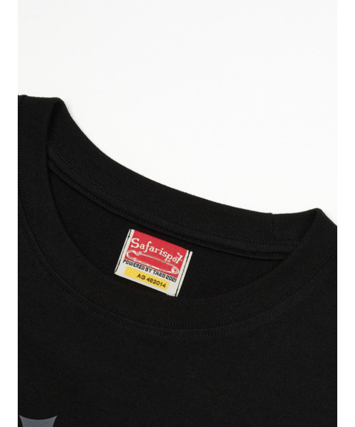 SAFARISPOT（サファリスポット）の「スティッカーパックT (ブラック)（Tシャツ/カットソー・レディース・ブラック・FREE）」の3枚目の写真
