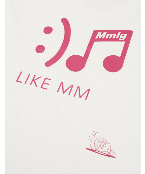 MMLG（エムエムエルジー）の「[Mmlg] MM SOUNDS HF-T (EVERY WHITE)（Tシャツ/カットソー・レディース・その他・X-SMALL/SMALL/MEDIUM/LARGE）」の4枚目の写真
