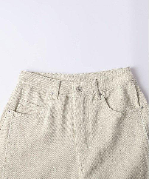 La-gemme（ラジェム）の「サイドフリンジ コットン パンツ（その他パンツ・レディース・ブラウン/チャコール/ベージュ/ブルー・L/M）」の19枚目の写真