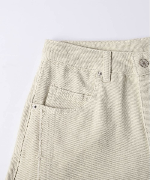 La-gemme（ラジェム）の「サイドフリンジ コットン パンツ（その他パンツ・レディース・ブラウン/チャコール/ベージュ/ブルー・L/M）」の20枚目の写真