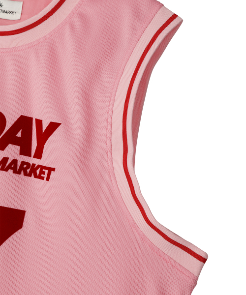 SUNDAY FRUIT MARKET(サンデーフルーツマーケット)の「SUNDAY 87 MESH TANK PINK(Tシャツ/カットソー・メンズ・その他・MEDIUM/LARGE)」の3枚目の写真