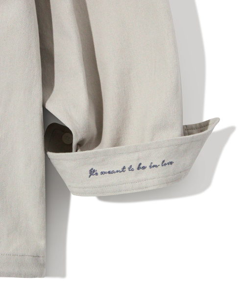 Diamond Layla(ダイアモンドレイラ)の「Taylor Hooded Twill Cotton Shirt S144 Gray(シャツ/ブラウス・レディース・その他・MEDIUM/LARGE)」の5枚目の写真