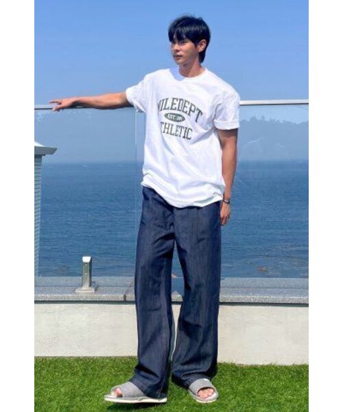 THE MILE（ザマイル）の「MILE DEPT. GARMENTS CREW [WHITE/GREEN]（Tシャツ/カットソー・メンズ・その他・SMALL/MEDIUM/LARGE/X-LARGE/X-SMALL）」の11枚目の写真