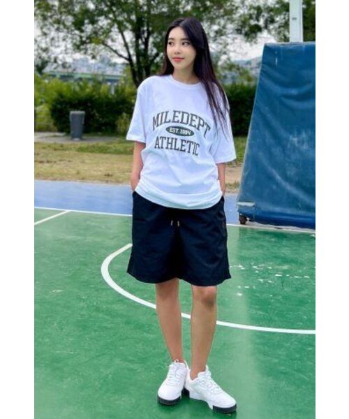 THE MILE（ザマイル）の「MILE DEPT. GARMENTS CREW [WHITE/GREEN]（Tシャツ/カットソー・メンズ・その他・SMALL/MEDIUM/LARGE/X-LARGE/X-SMALL）」の14枚目の写真