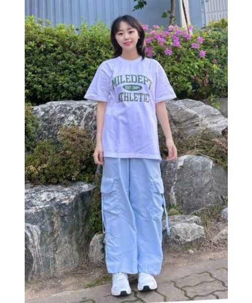 THE MILE（ザマイル）の「MILE DEPT. GARMENTS CREW [WHITE/GREEN]（Tシャツ/カットソー・メンズ・その他・SMALL/MEDIUM/LARGE/X-LARGE/X-SMALL）」の15枚目の写真