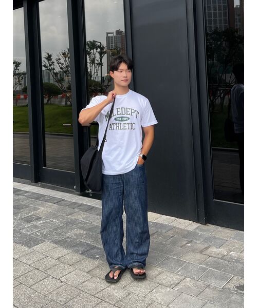 THE MILE（ザマイル）の「MILE DEPT. GARMENTS CREW [WHITE/GREEN]（Tシャツ/カットソー・メンズ・その他・SMALL/MEDIUM/LARGE/X-LARGE/X-SMALL）」の17枚目の写真