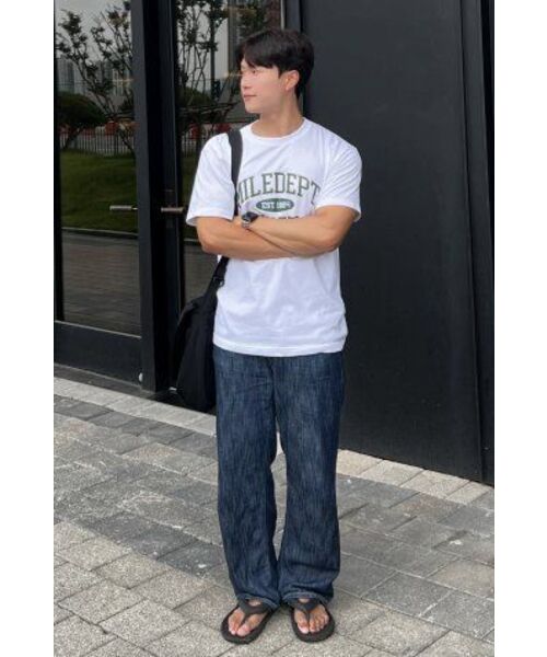 THE MILE（ザマイル）の「MILE DEPT. GARMENTS CREW [WHITE/GREEN]（Tシャツ/カットソー・メンズ・その他・SMALL/MEDIUM/LARGE/X-LARGE/X-SMALL）」の20枚目の写真