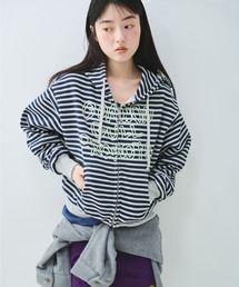 common gull products.（コモンガルプロダクツ）の「ブランコに乗ったcommon gull product.zip hoodie 26spring.（パーカー）」