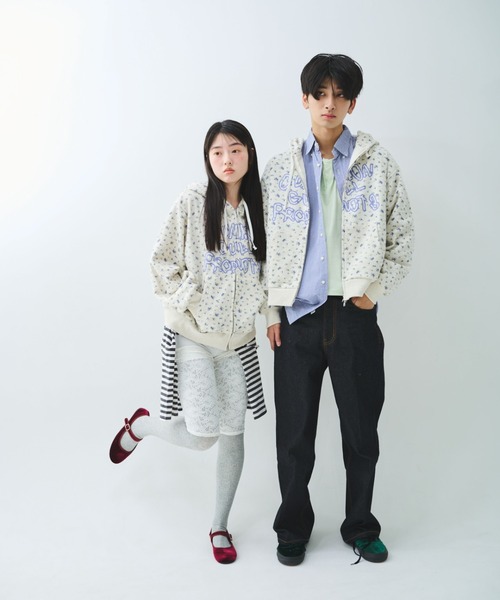 ブランコに乗ったcommon gull product.zip hoodie 26spring.（パーカー