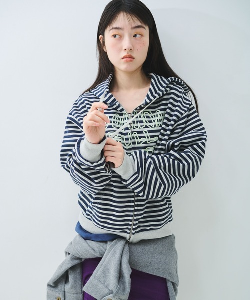 ブランコに乗ったcommon gull product.zip hoodie 26spring.（パーカー